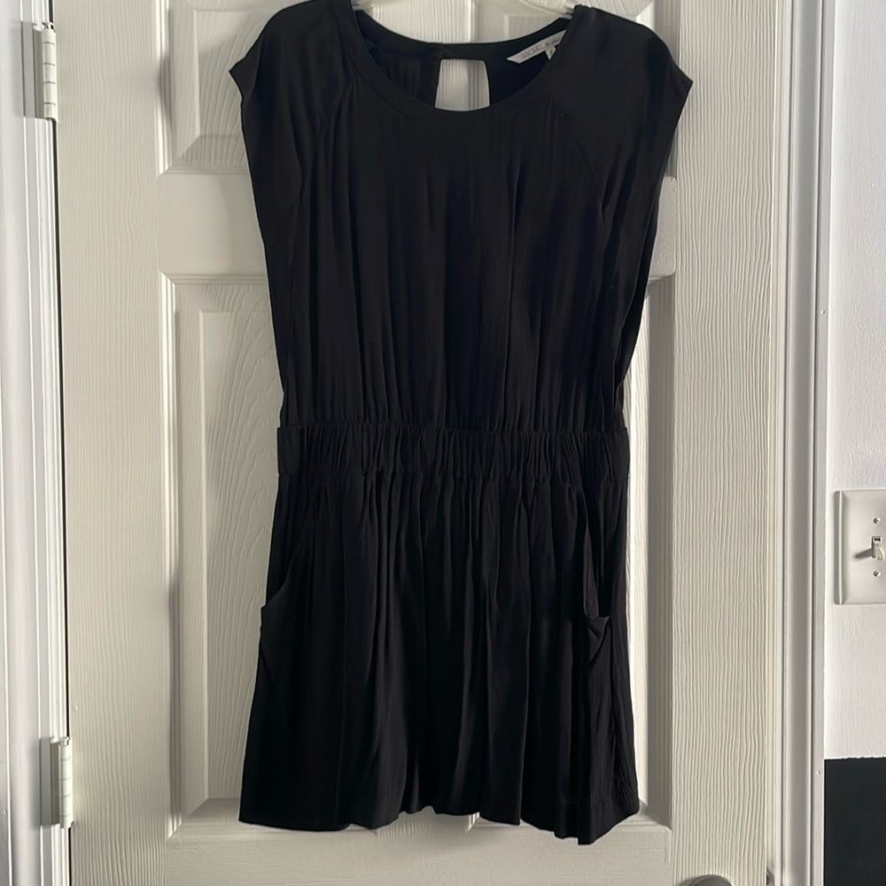 Rachel Roy black sheer dress